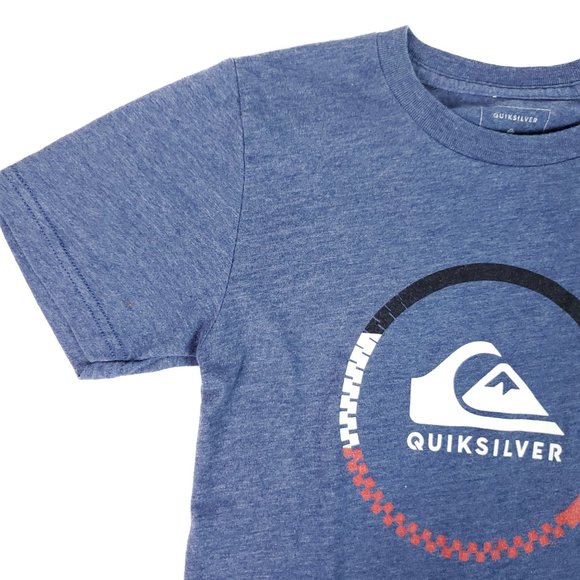SOLD Quiksilver Boys Short Sleeve Graphic Tee T-Shirt - Picture 10 of 10